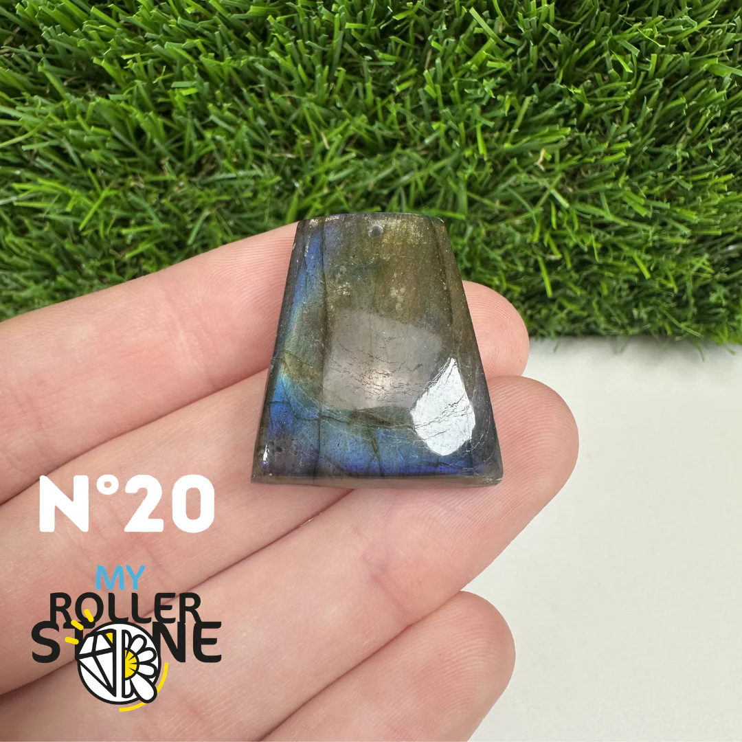 Pendentif Percé Labradorite Multi Fire 5A - Image 20