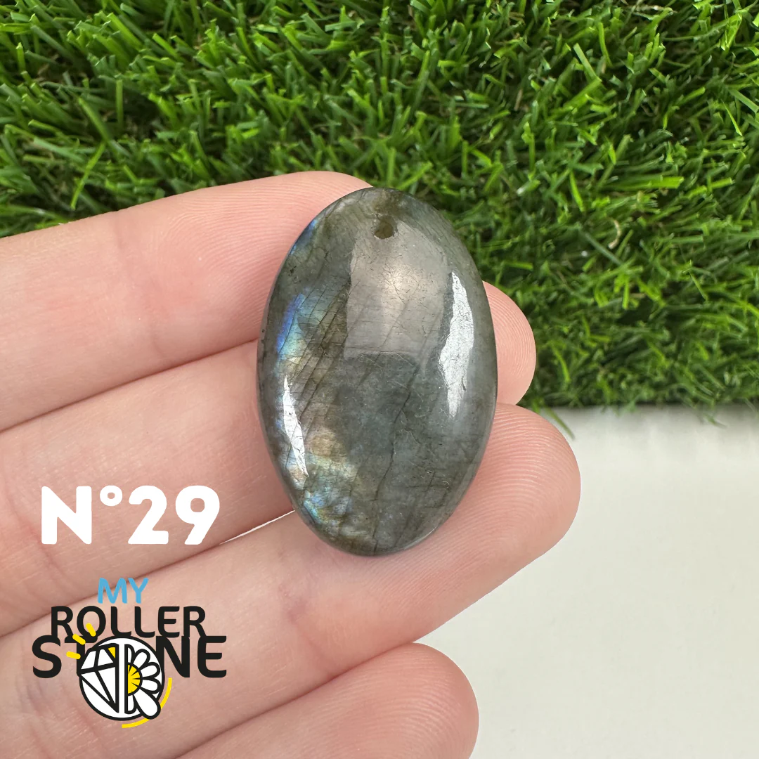 Pendentif Percé Labradorite Multi Fire 5A - Image 29