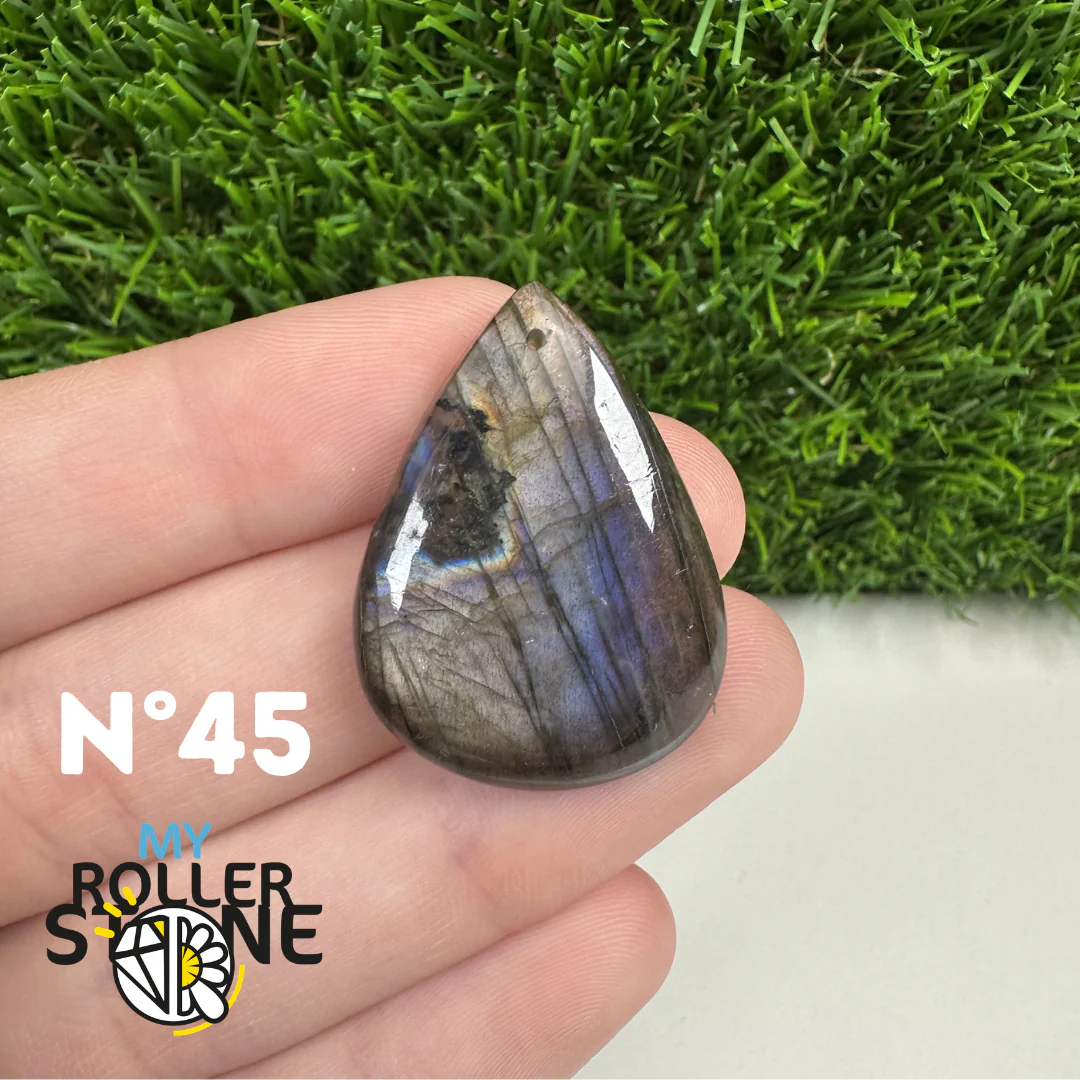 Pendentif Percé Labradorite Multi Fire 5A - Image 45