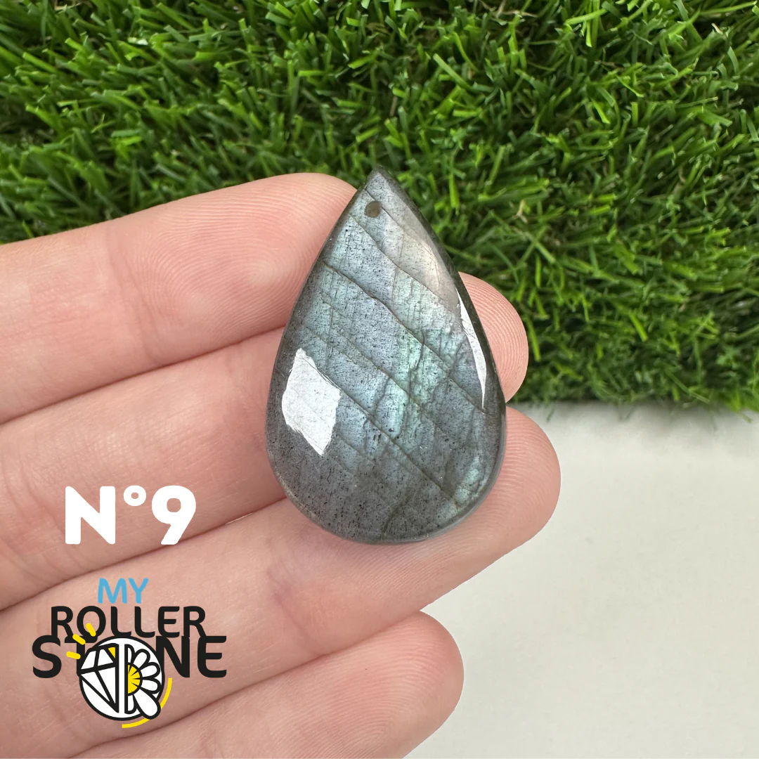 Pendentif Percé Labradorite Multi Fire 5A - Image 9