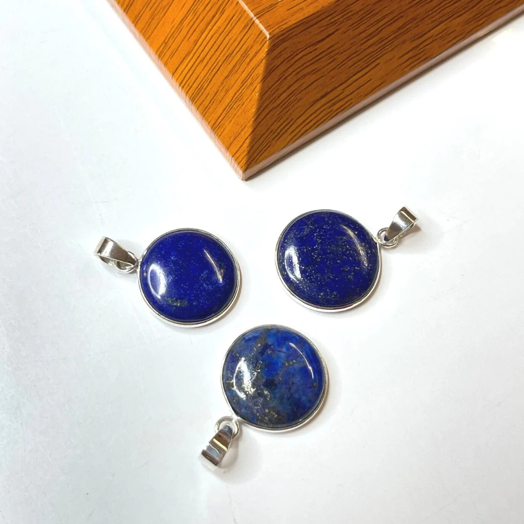 Pendentif Lapis lazuli Argent 925 - Image 4