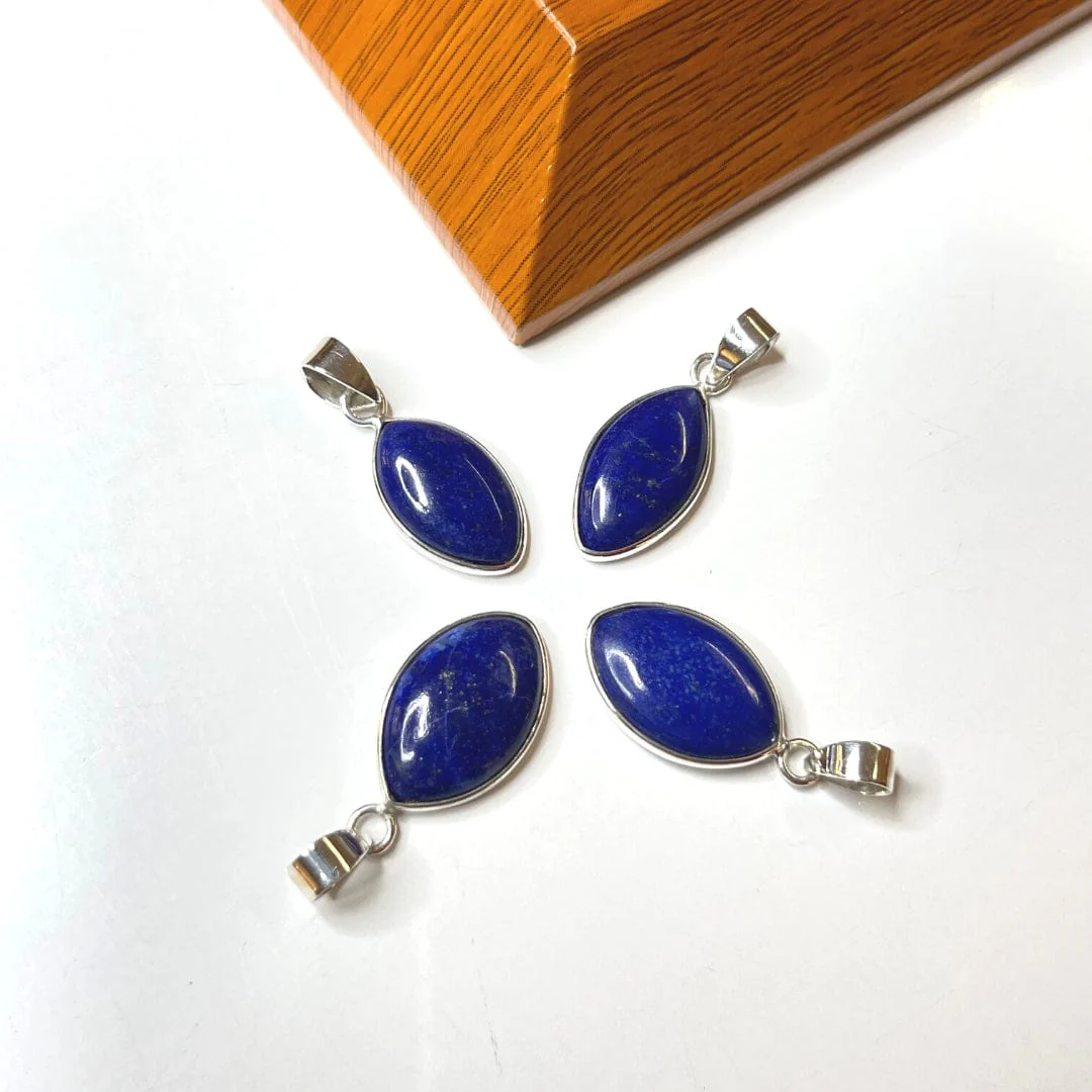 Pendentif Lapis lazuli Argent 925 - Image 6