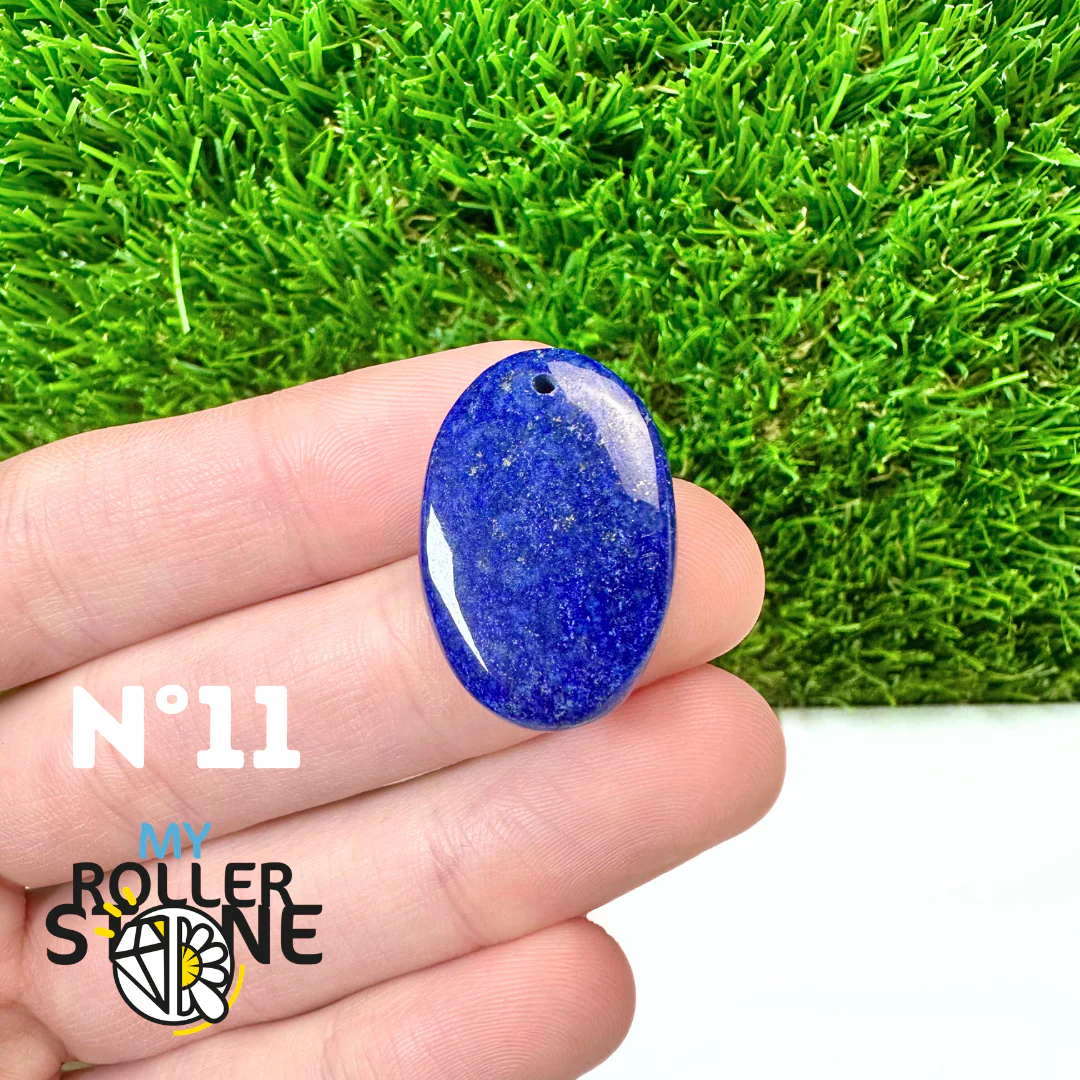 Pendentif Lapis Lazuli forme Libre 5A - Image 13