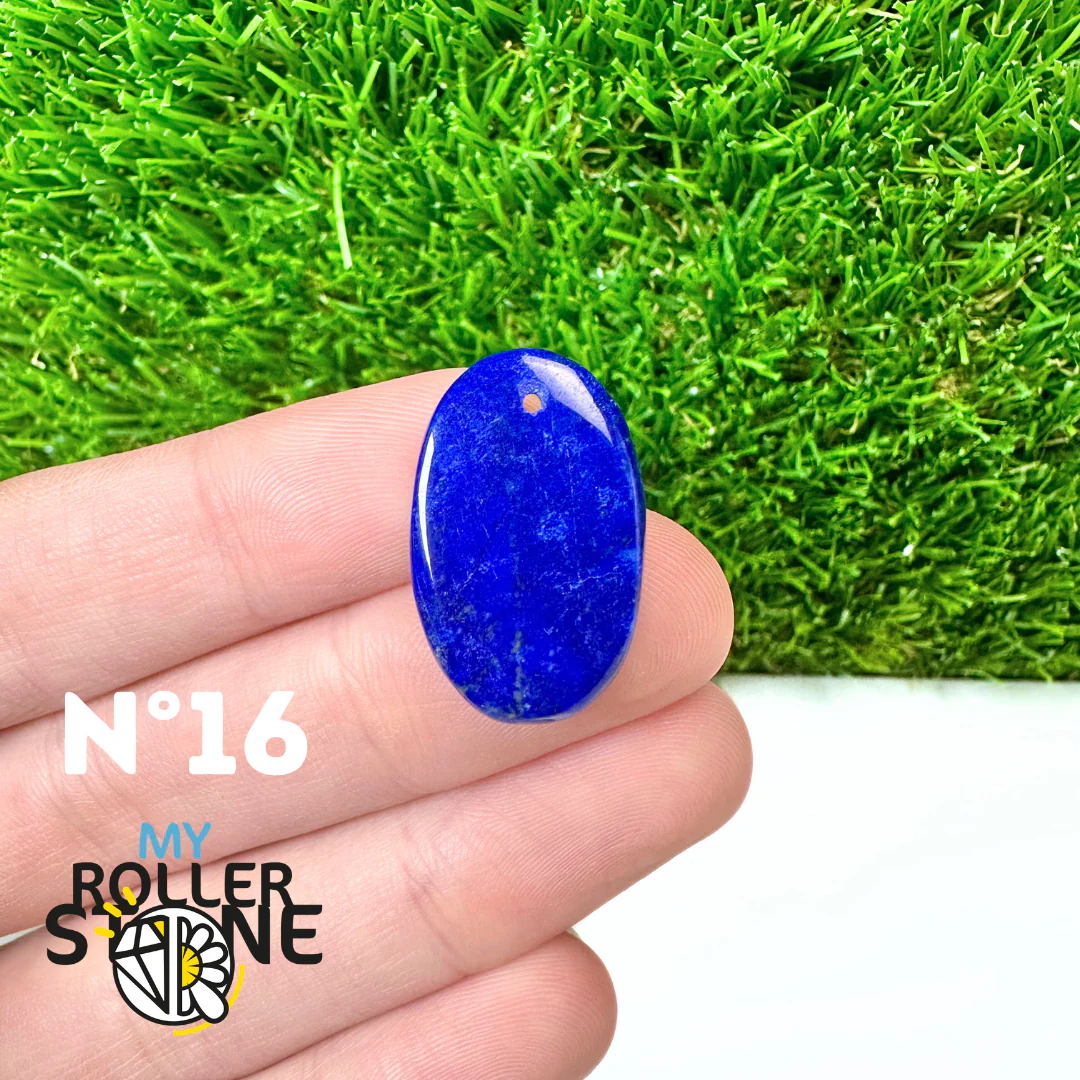 Pendentif Lapis Lazuli forme Libre 5A - Image 18