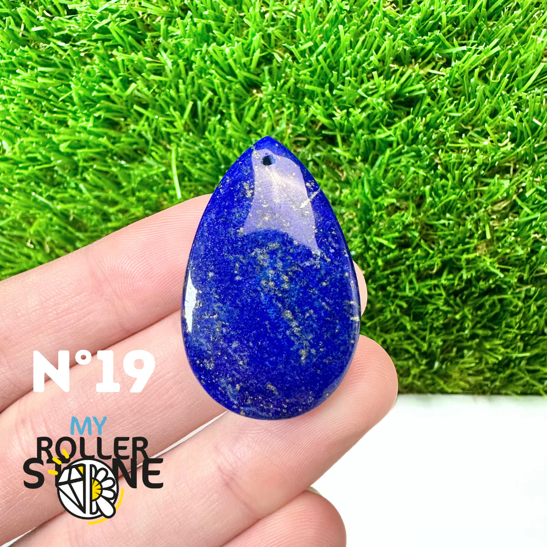 Pendentif Lapis Lazuli forme Libre 5A - Image 21