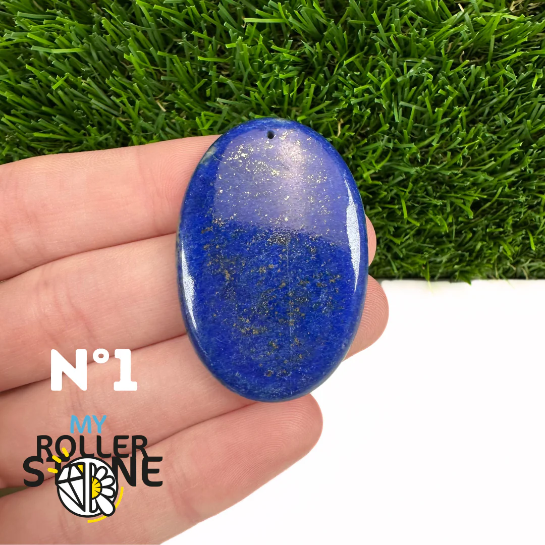 Pendentif Lapis Lazuli forme Libre 5A - Image 3