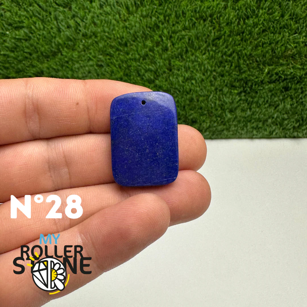 Pendentif Lapis Lazuli forme Libre 5A - Image 30