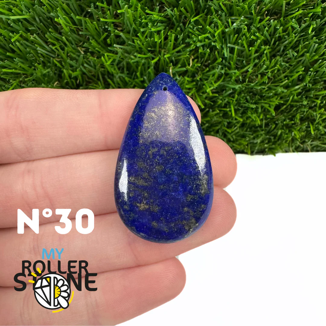 Pendentif Lapis Lazuli forme Libre 5A - Image 32
