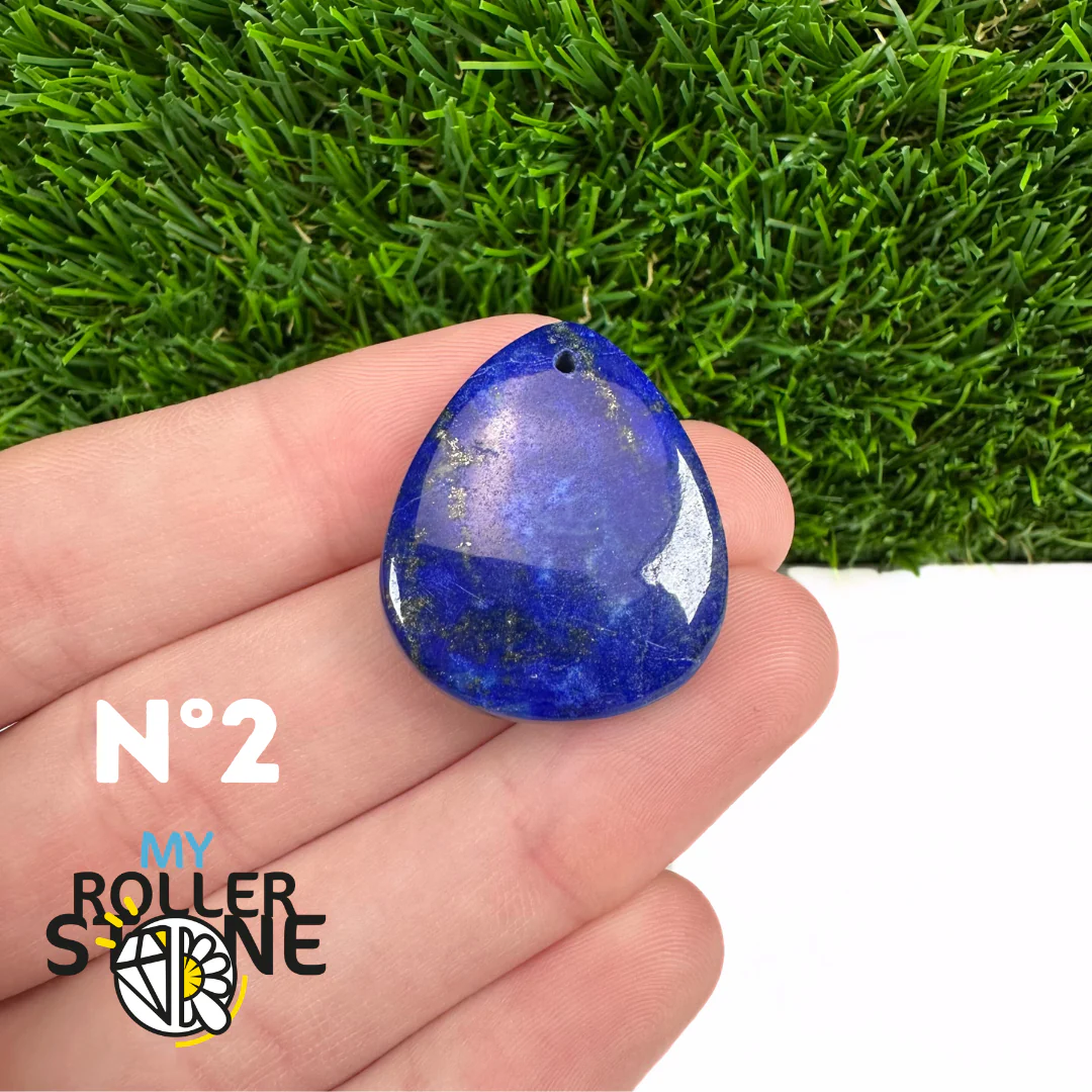 Pendentif Lapis Lazuli forme Libre 5A - Image 4