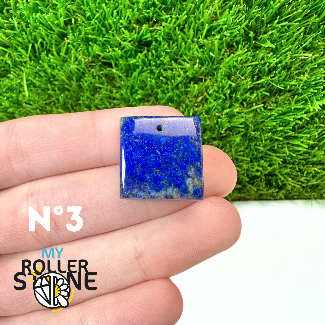 Pendentif Lapis Lazuli forme Libre 5A - Image 5