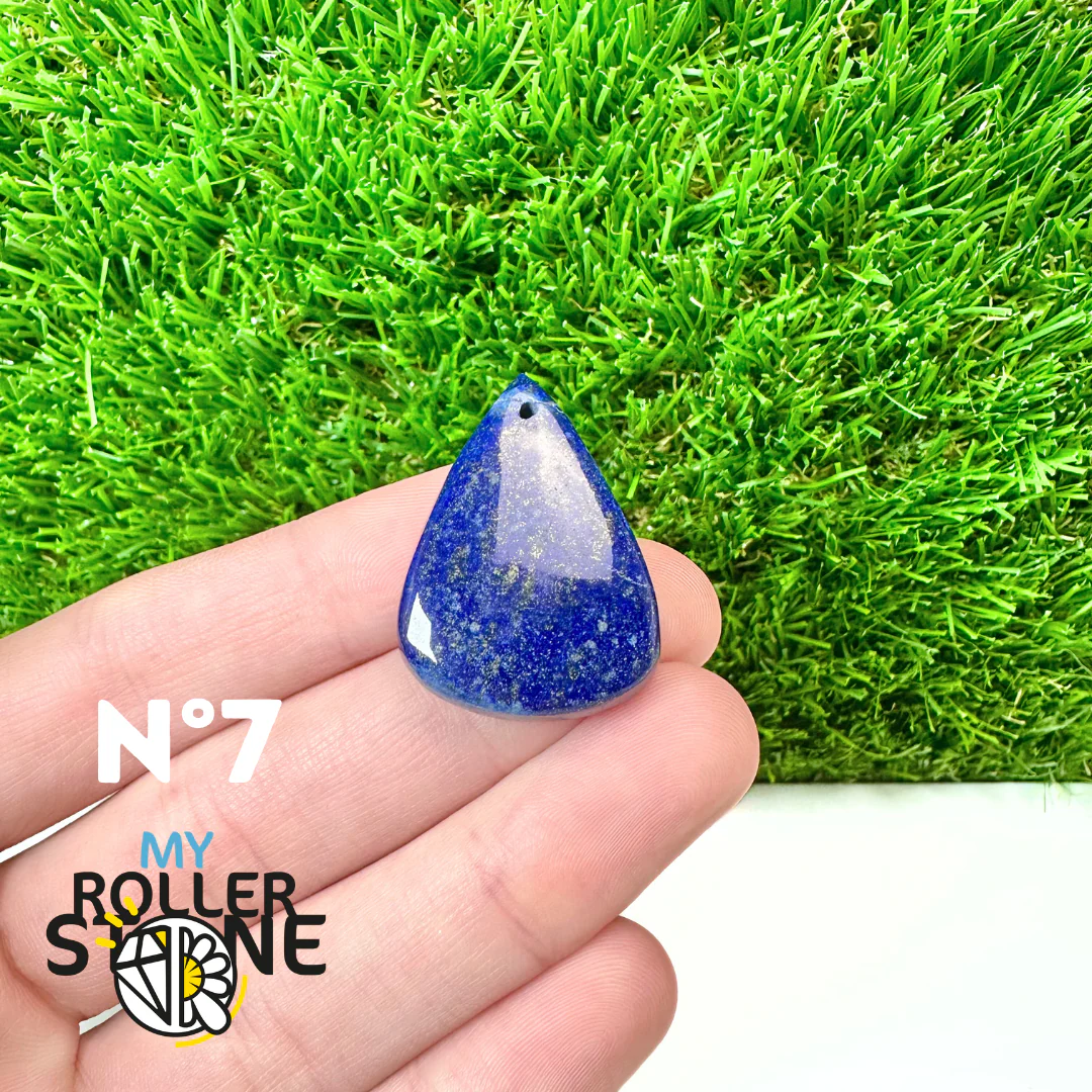 Pendentif Lapis Lazuli forme Libre 5A - Image 9