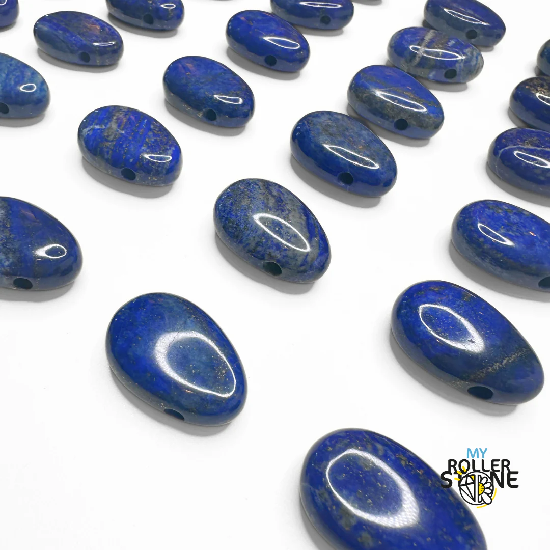 Pendentif Lapis Lazuli large trou - Image 3