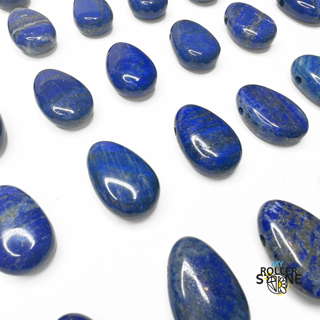 Pendentif Lapis Lazuli large trou - Image 4