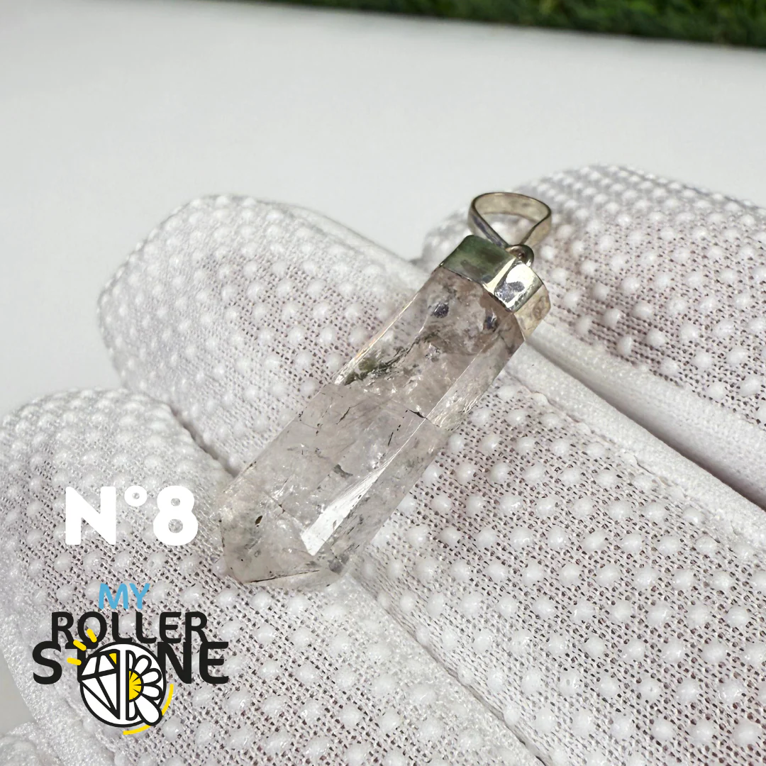 Pendentif Morganite et Argent - Image 9