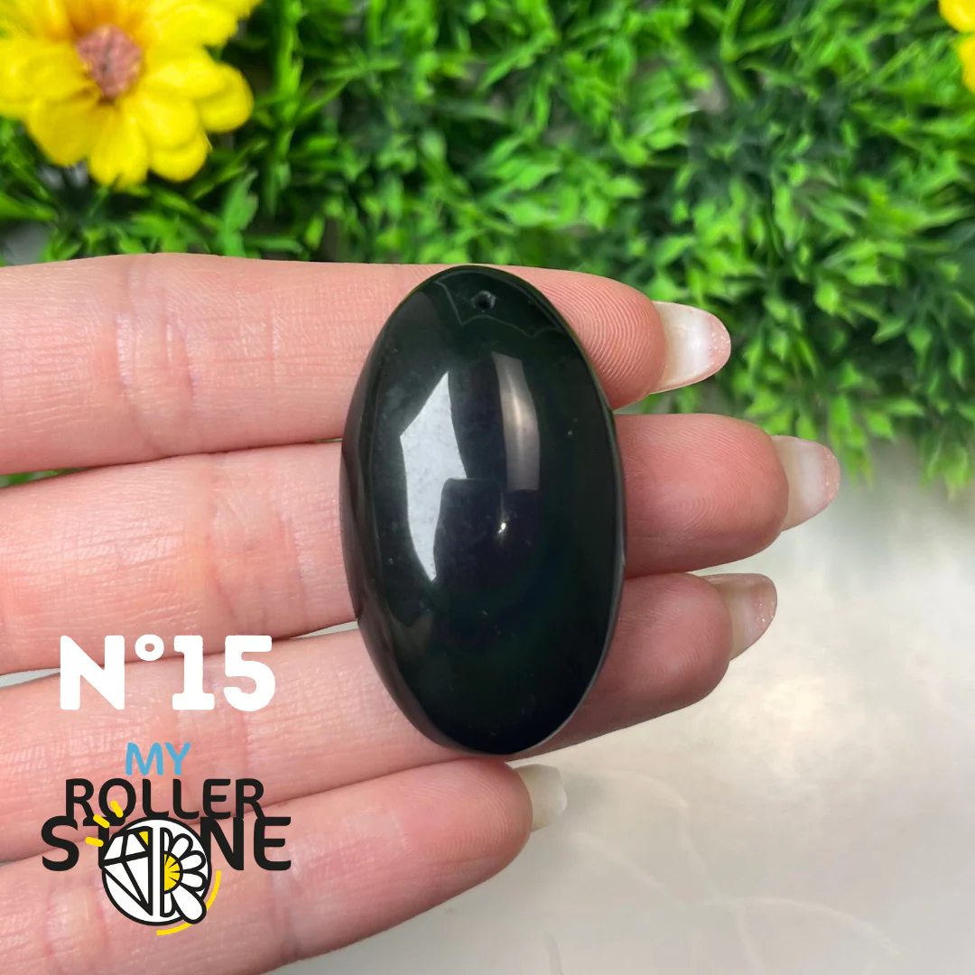 Pendentif Obsidienne Arc-en-Ciel 5A (Oeil céleste) - Image 12