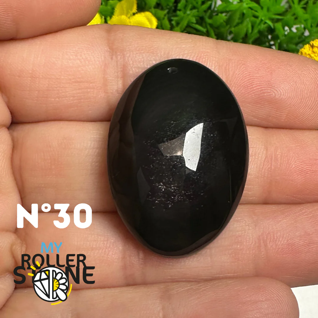 Pendentif Obsidienne Arc-en-Ciel 5A (Oeil céleste) - Image 18
