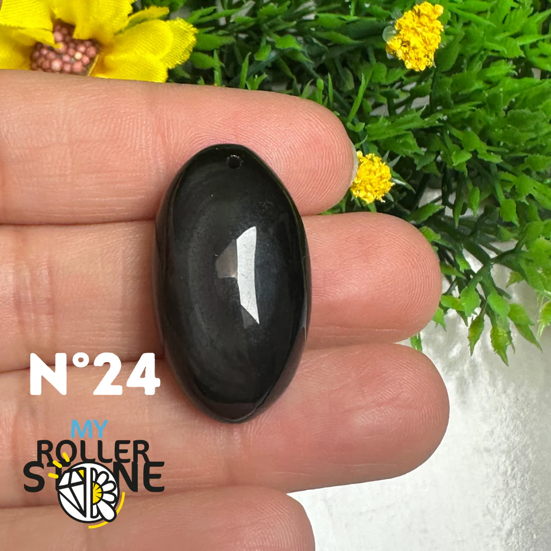 Pendentif Obsidienne Arc-en-Ciel 5A (Oeil céleste) - Image 23
