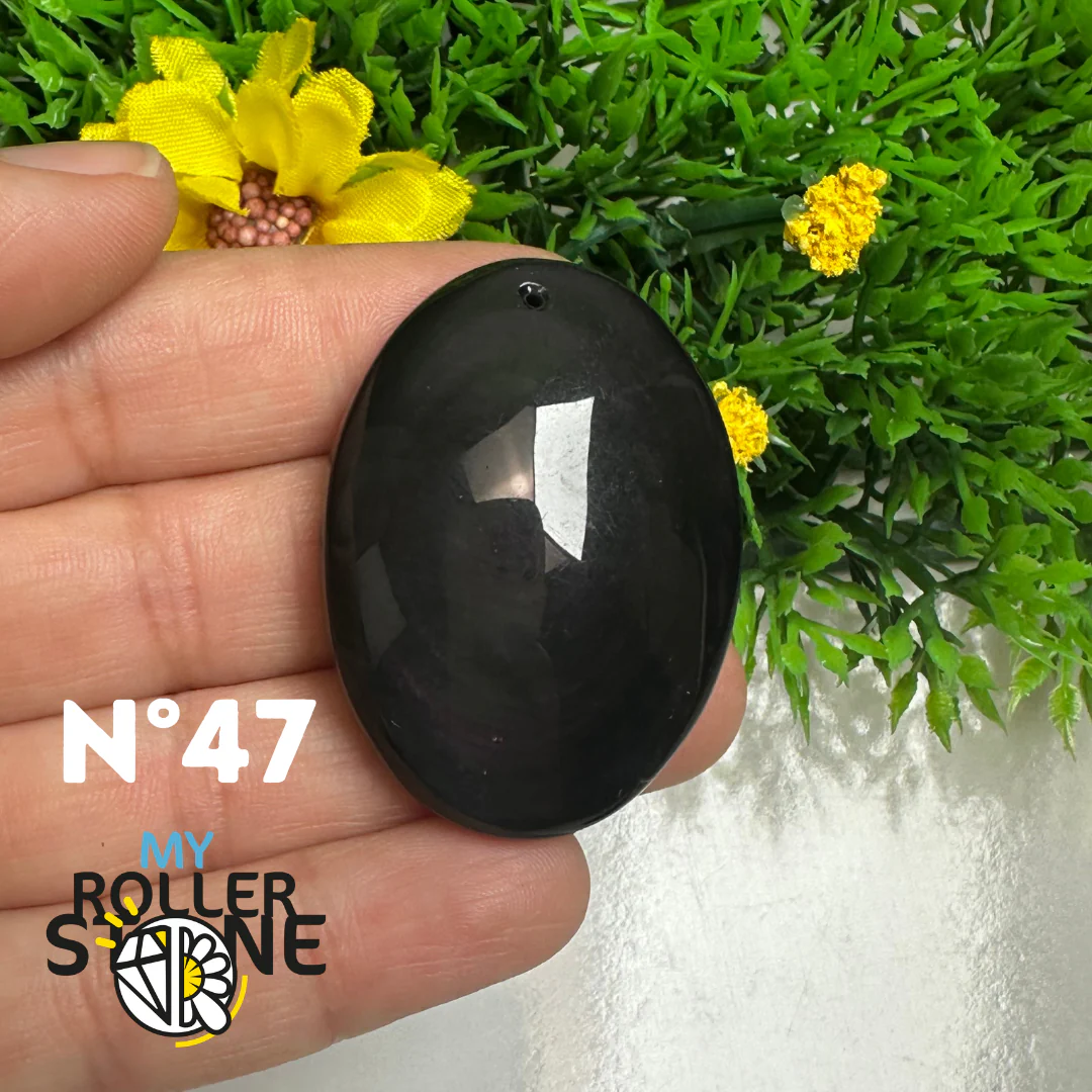Pendentif Obsidienne Arc-en-Ciel 5A (Oeil céleste) - Image 46