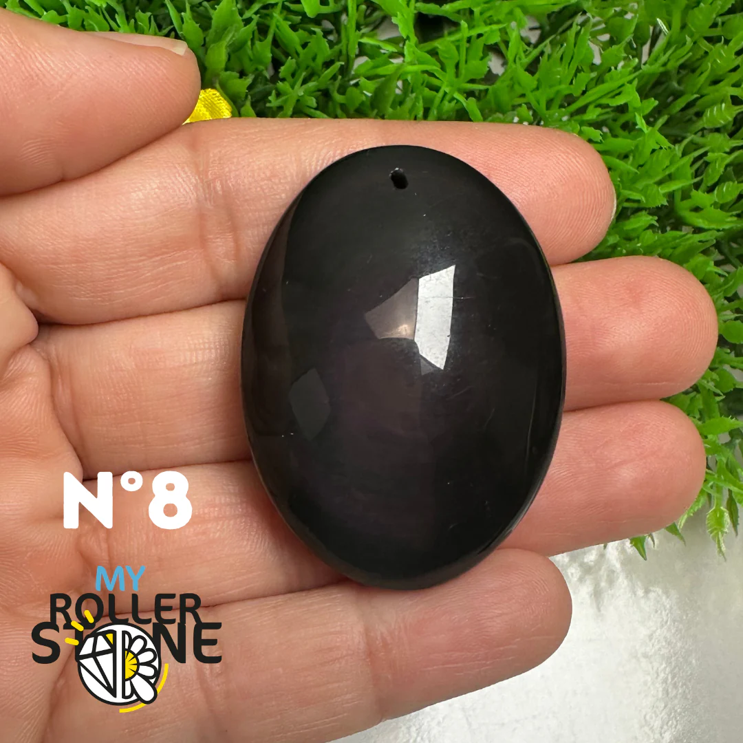 Pendentif Obsidienne Arc-en-Ciel 5A (Oeil céleste) - Image 52