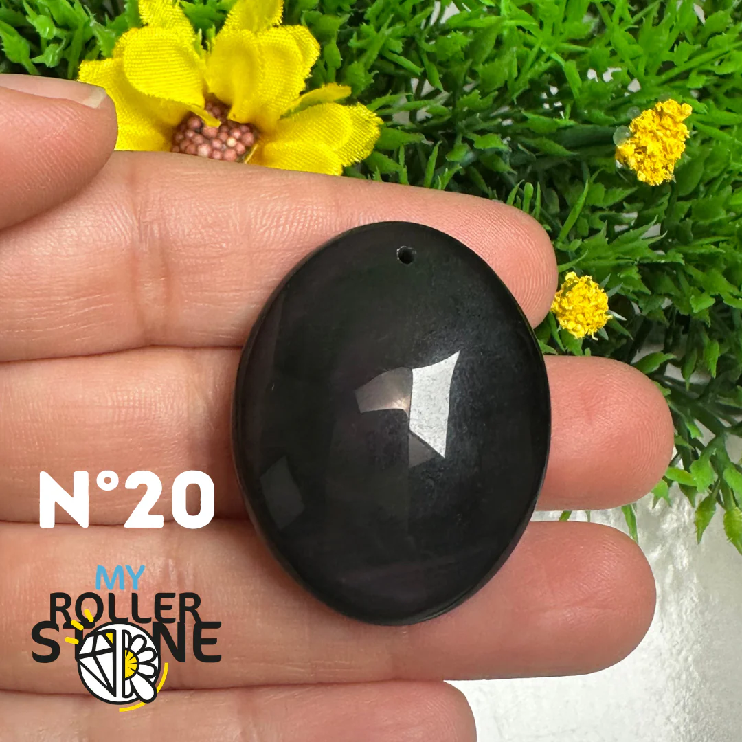 Pendentif Obsidienne Arc-en-Ciel 5A (Oeil céleste) - Image 54
