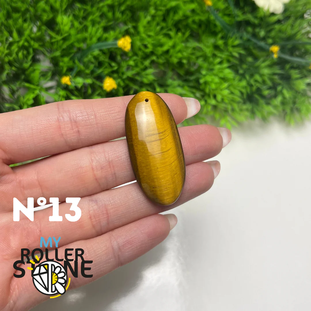 Pendentif Oeil de Tigre 5A percé - Image 11