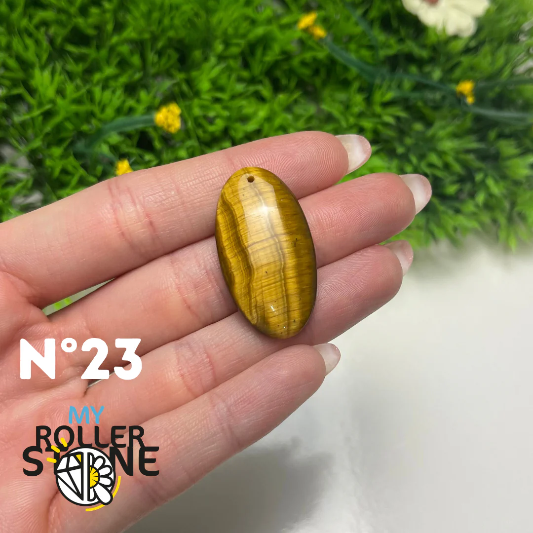 Pendentif Oeil de Tigre 5A percé - Image 15