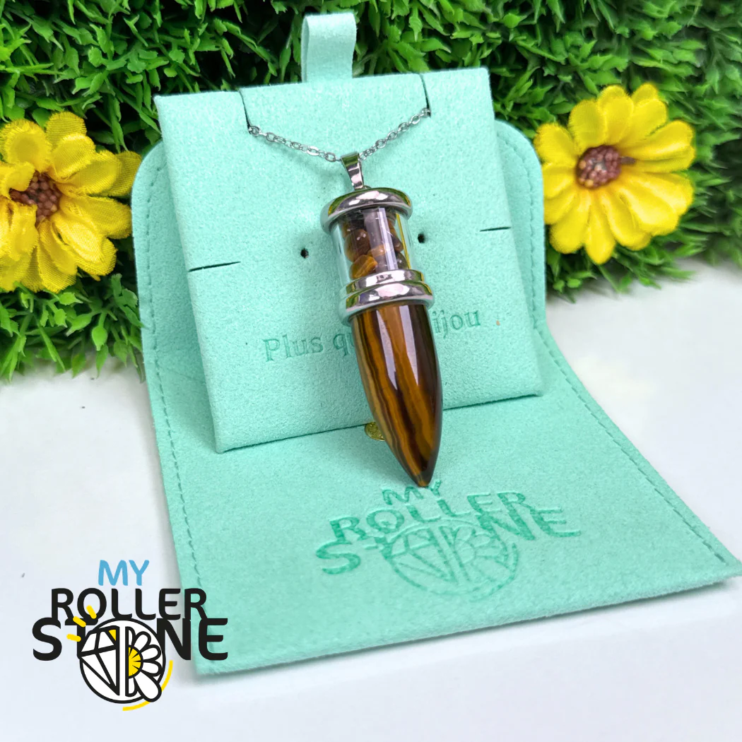 Pendentif Oeil de tigre balle