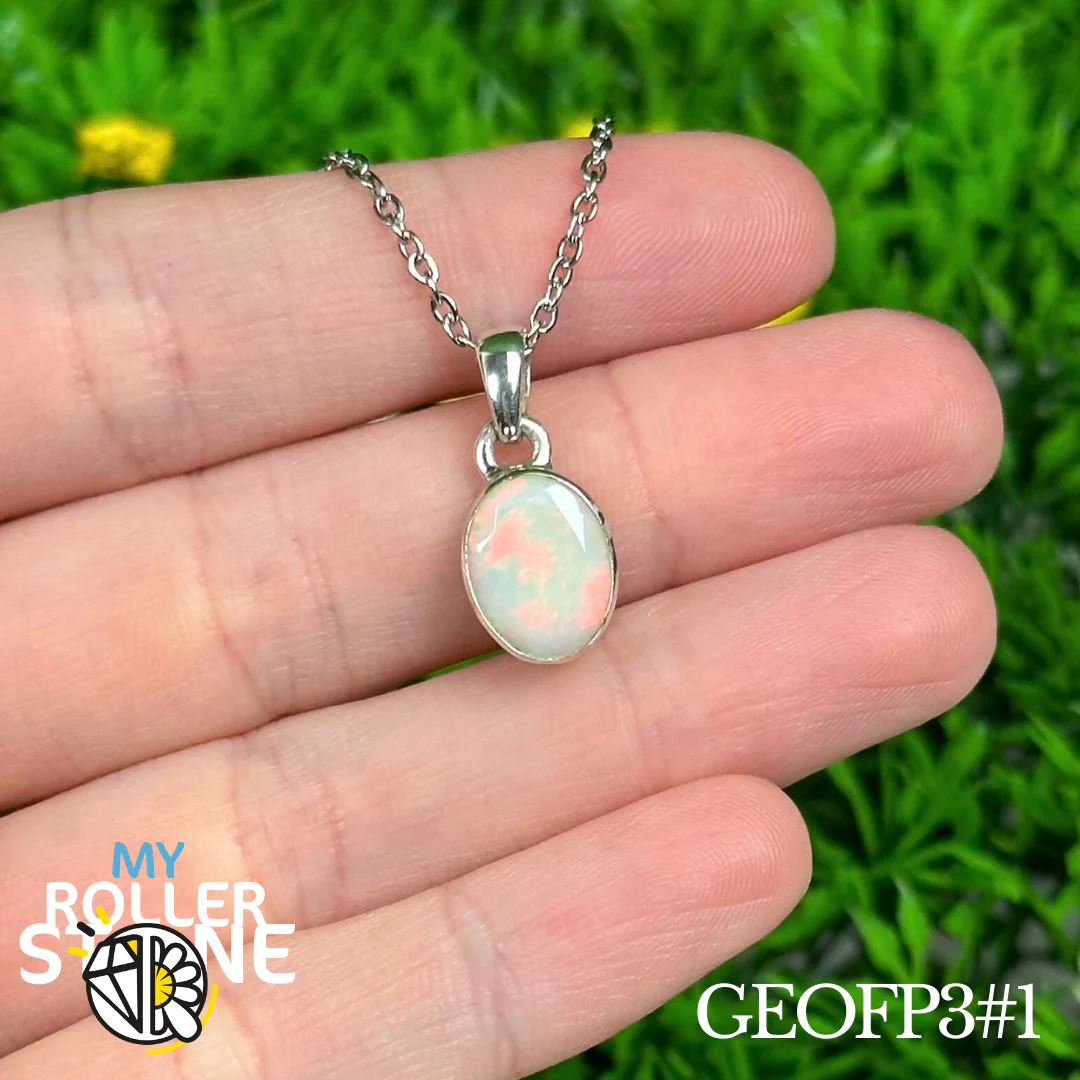 Pendentif Opale Éthiopienne #GEOFP3#1