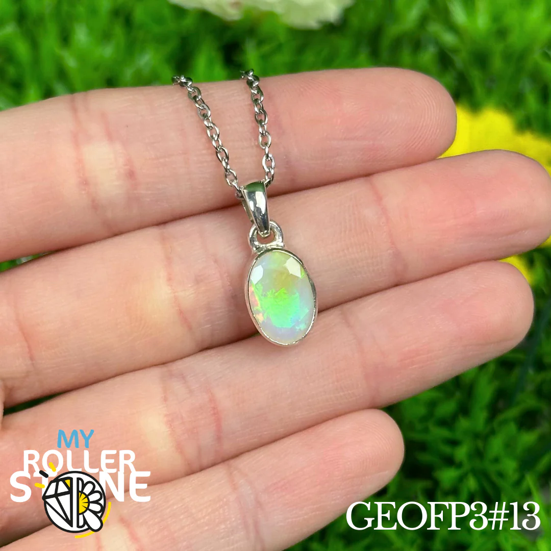 Pendentif Opale Éthiopienne #GEOFP3#13