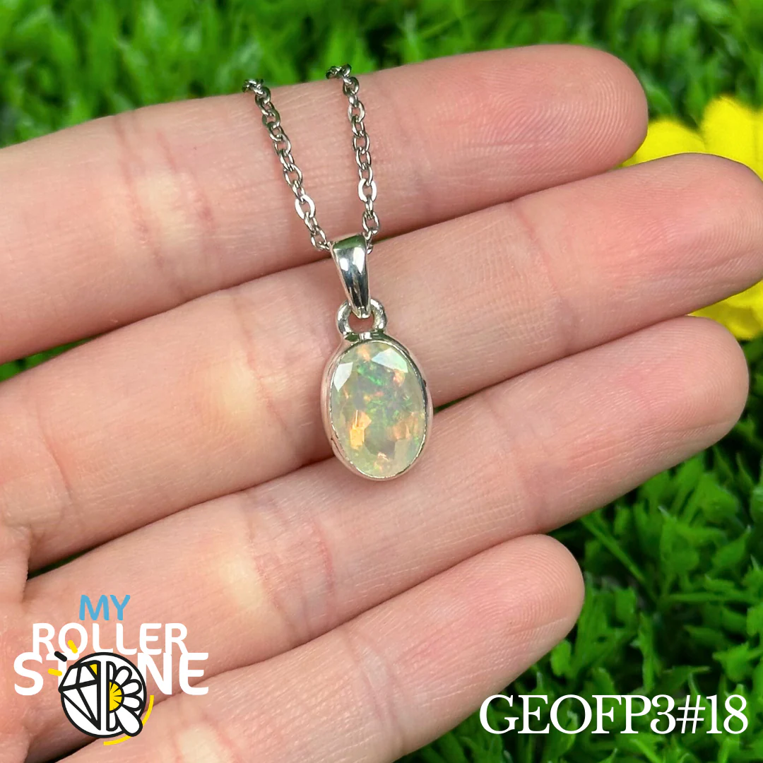 Pendentif Opale Éthiopienne #GEOFP3#18