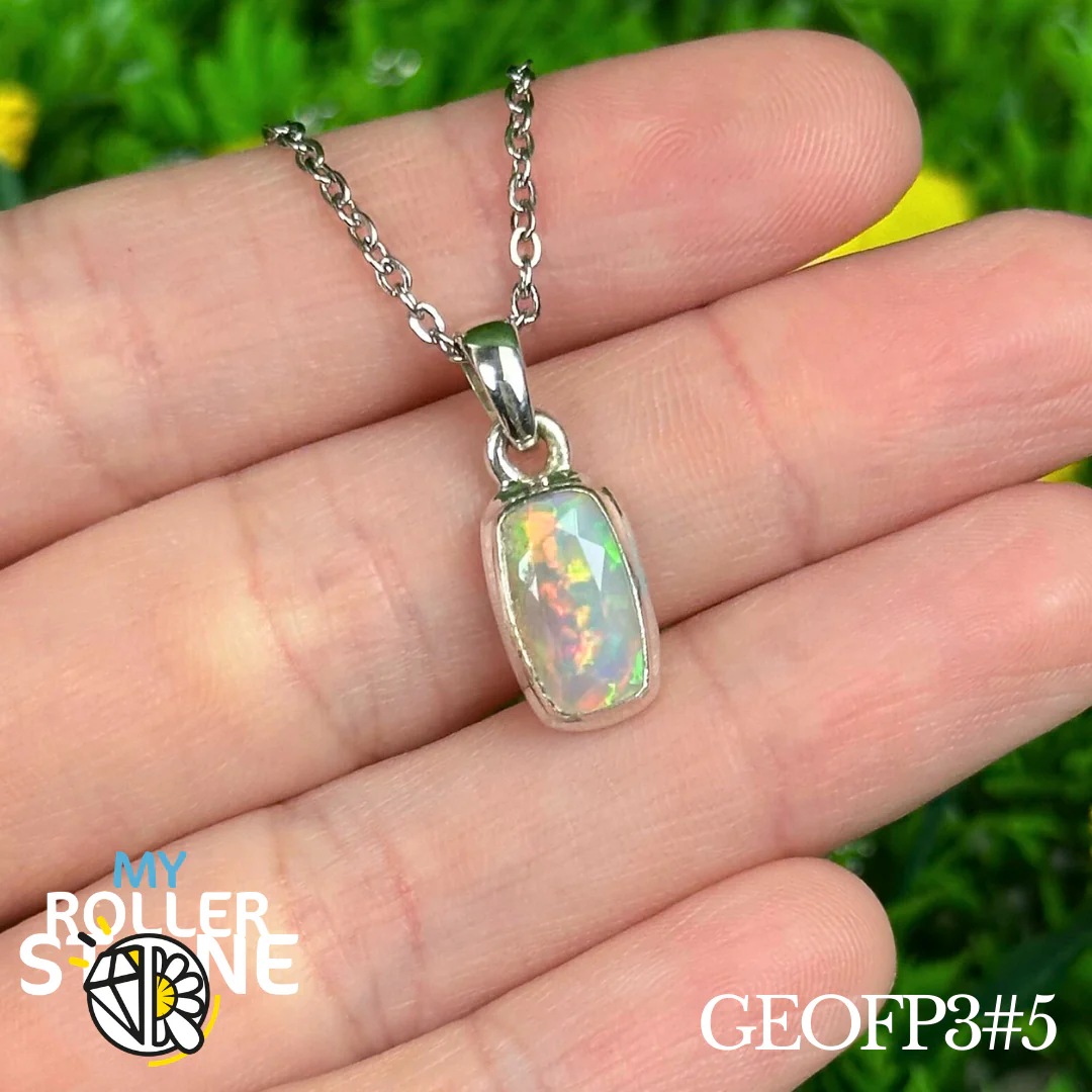 Pendentif Opale Éthiopienne #GEOFP3#5