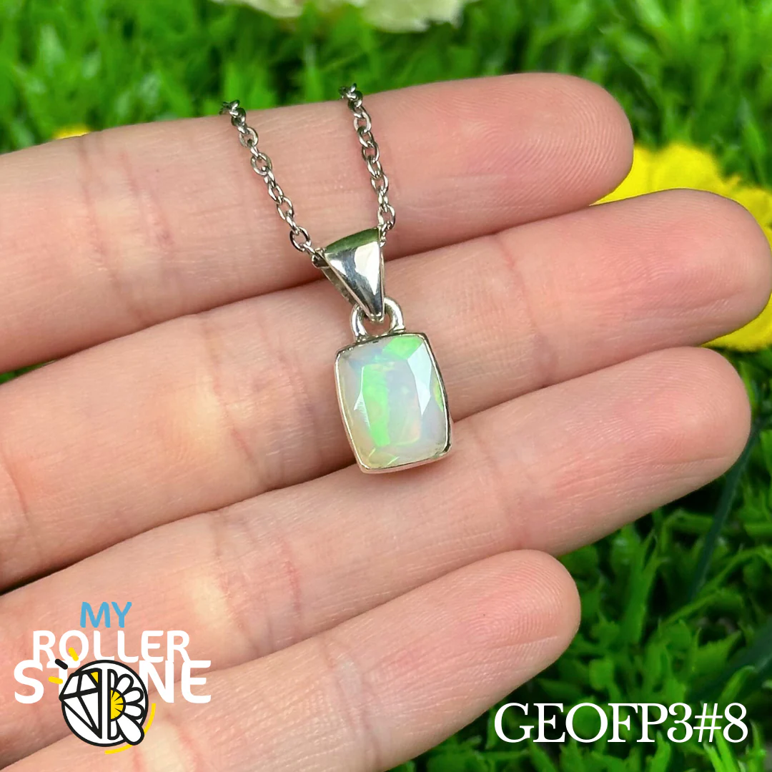 Pendentif Opale Éthiopienne #GEOFP3#8