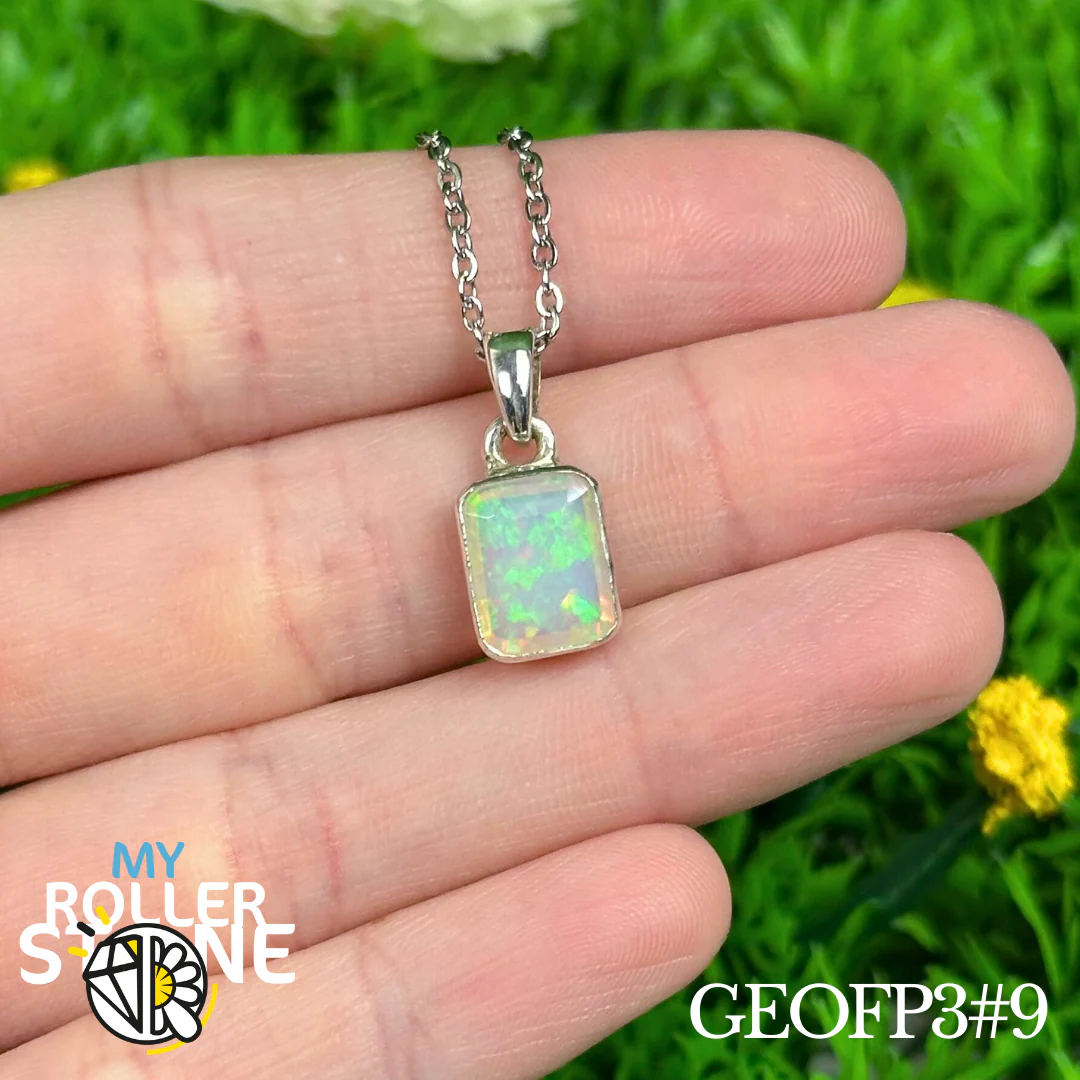 Pendentif Opale Éthiopienne #GEOFP3#9