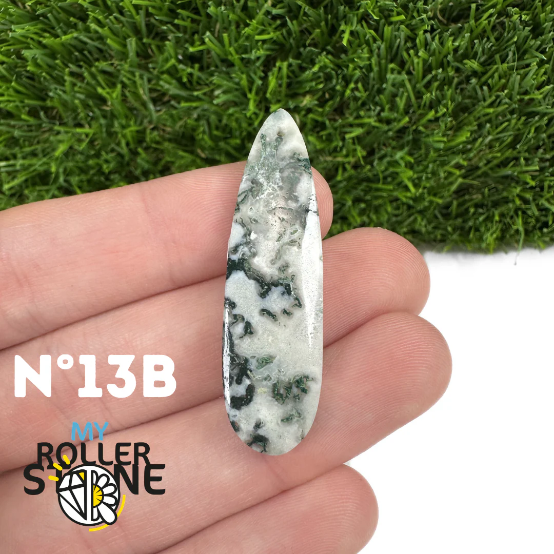 Pendentif Percé Agate Arbre Goutte - Image 28