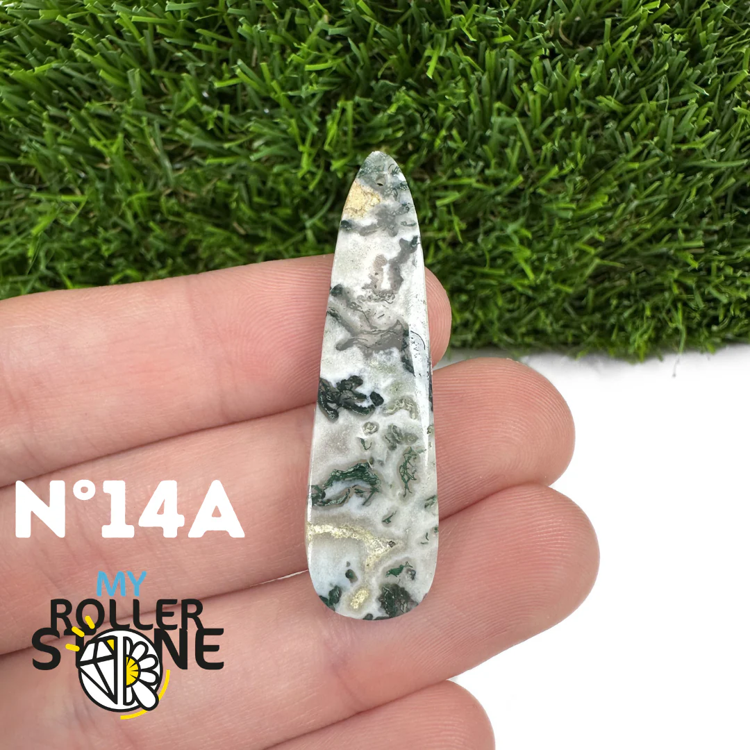 Pendentif Percé Agate Arbre Goutte - Image 29