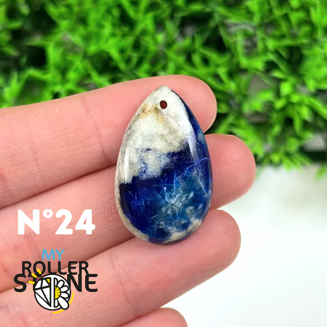 Pendentif Afghanite Percé 5A - Image 20