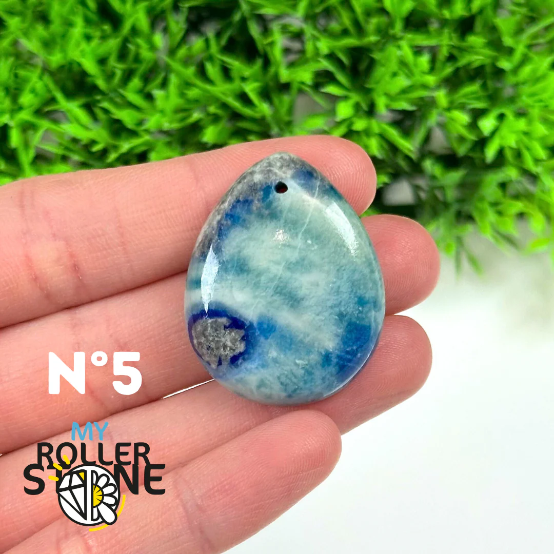 Pendentif Afghanite Percé 5A - Image 6