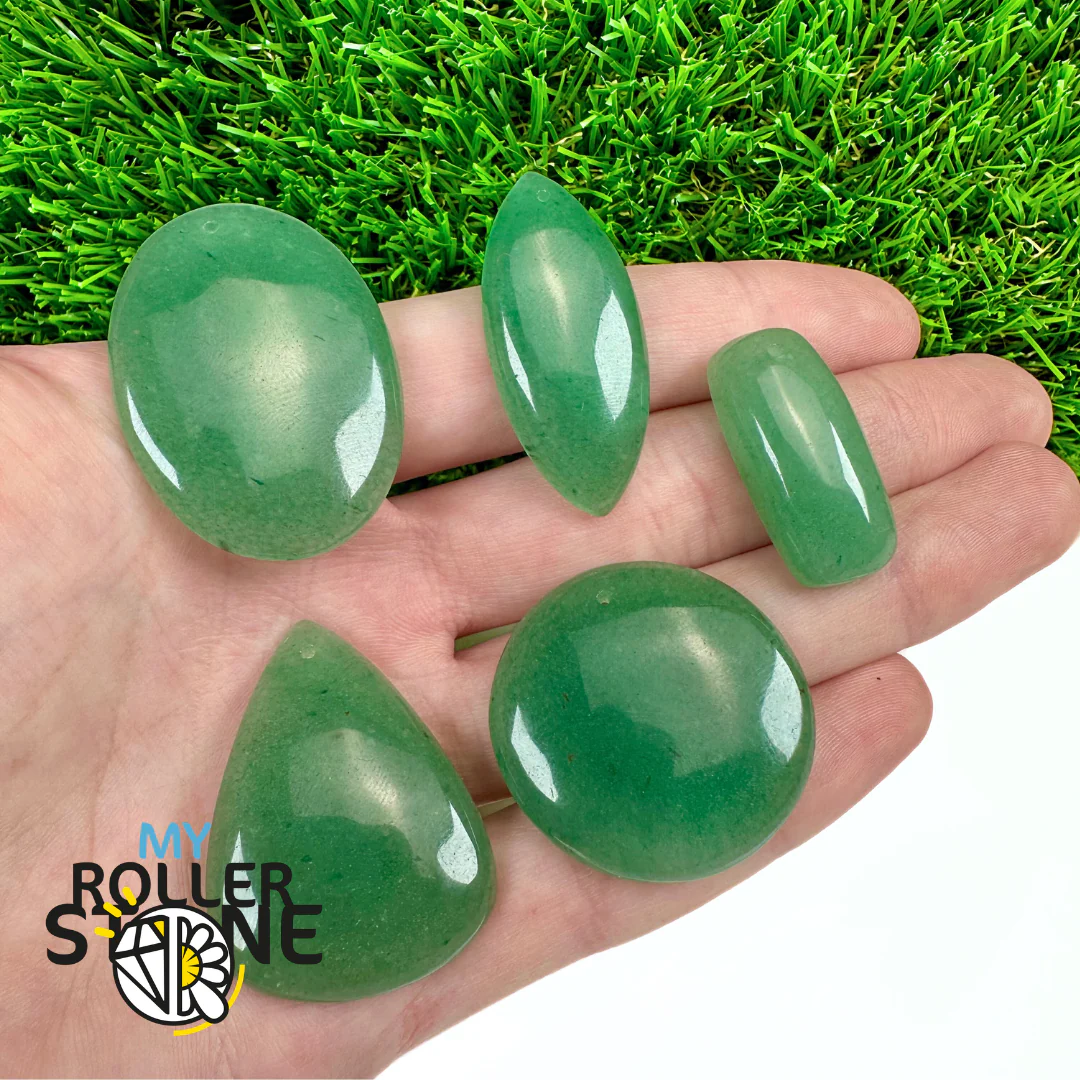Pendentif Aventurine Percé 5A