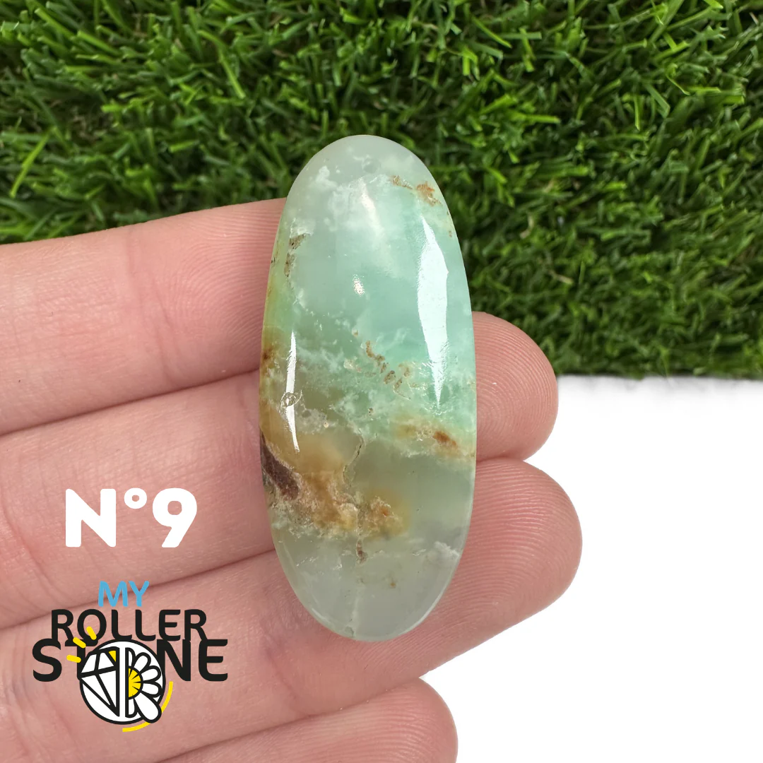 Pendentif Chrysoprase Percé - Image 11