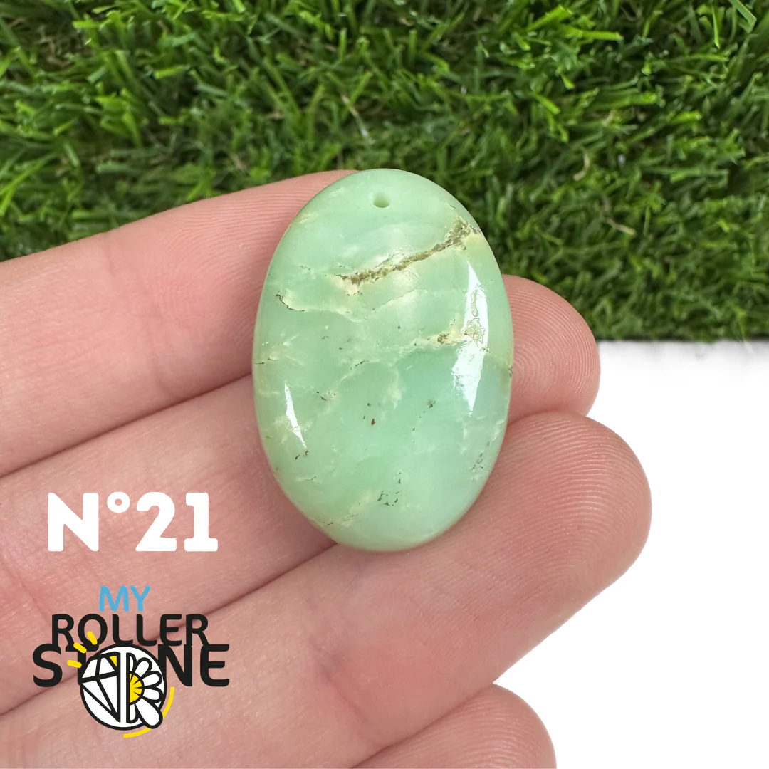 Pendentif Chrysoprase Percé - Image 23