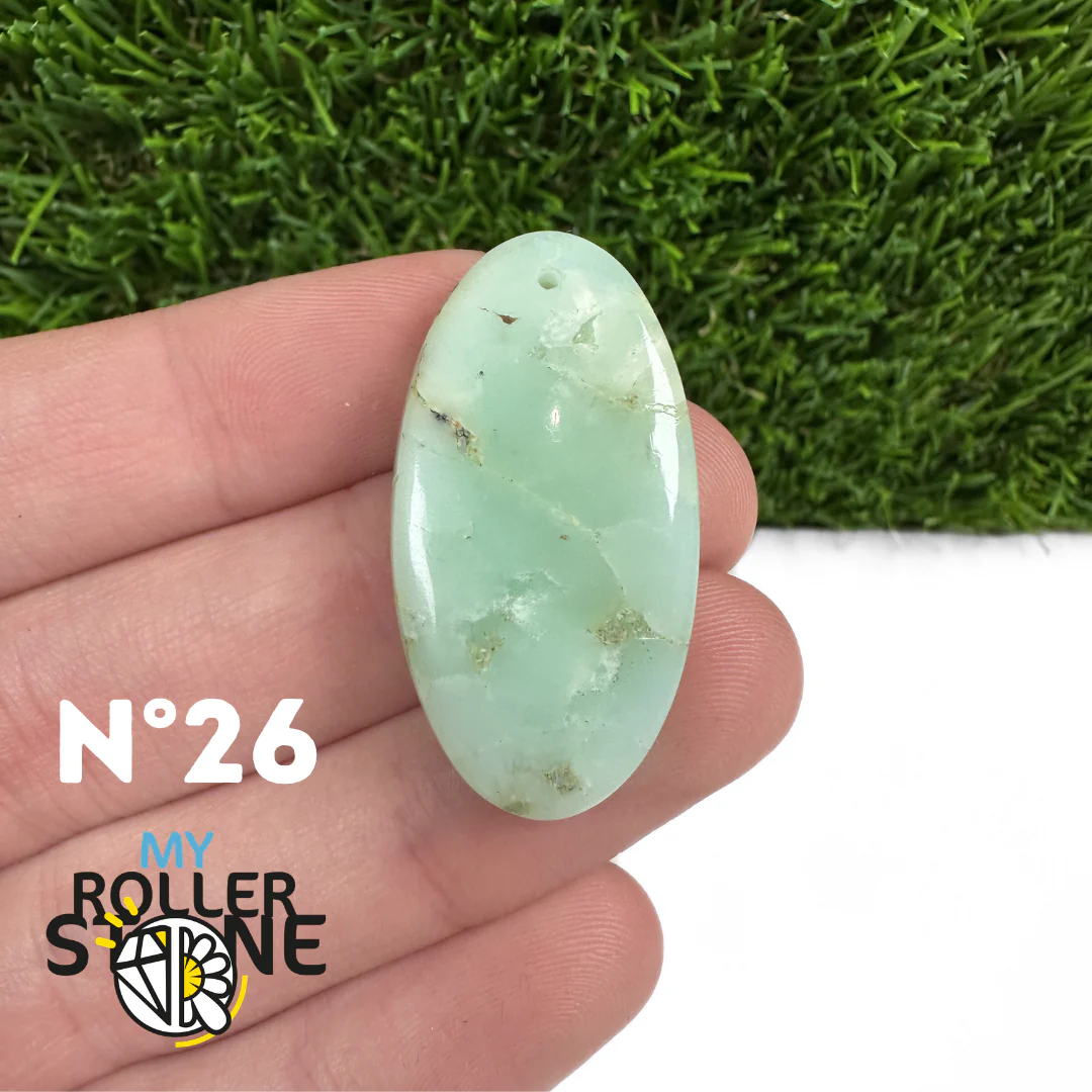 Pendentif Chrysoprase Percé - Image 28