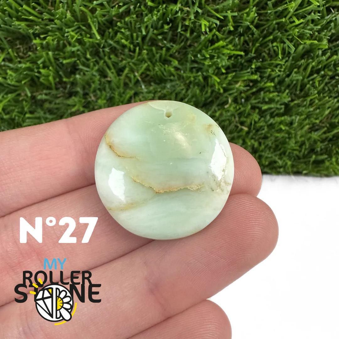 Pendentif Chrysoprase Percé - Image 29