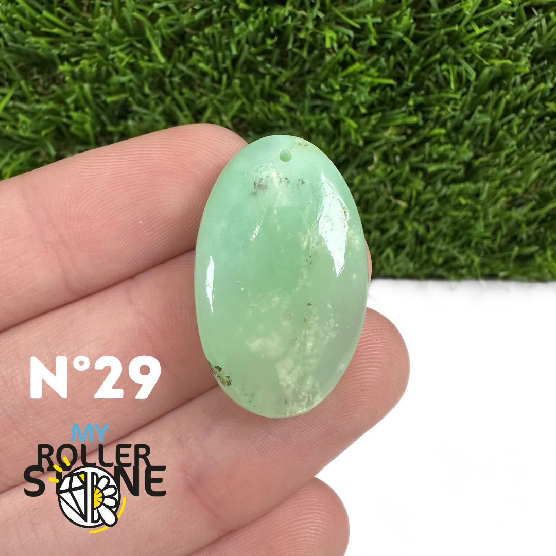 Pendentif Chrysoprase Percé - Image 31