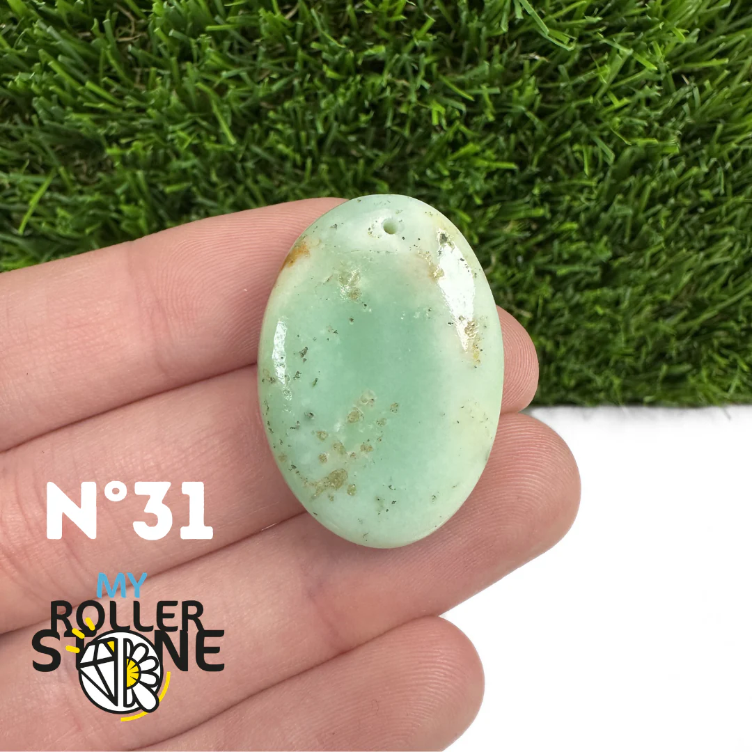 Pendentif Chrysoprase Percé - Image 33