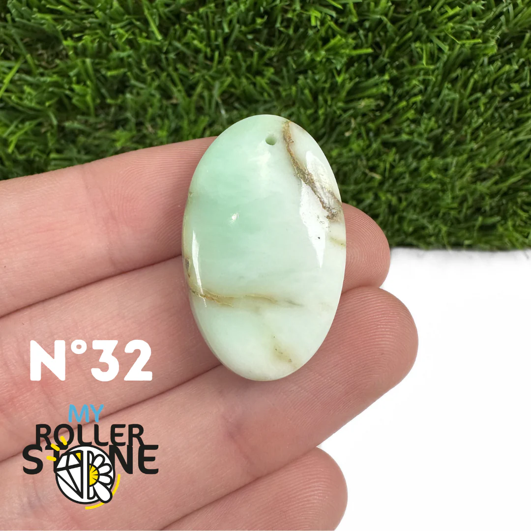 Pendentif Chrysoprase Percé - Image 34