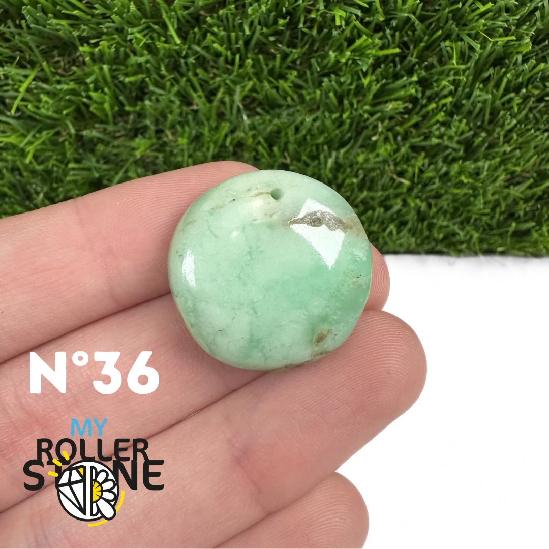 Pendentif Chrysoprase Percé - Image 38