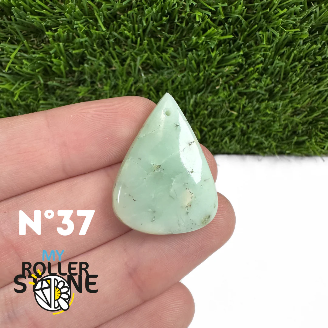 Pendentif Chrysoprase Percé - Image 39