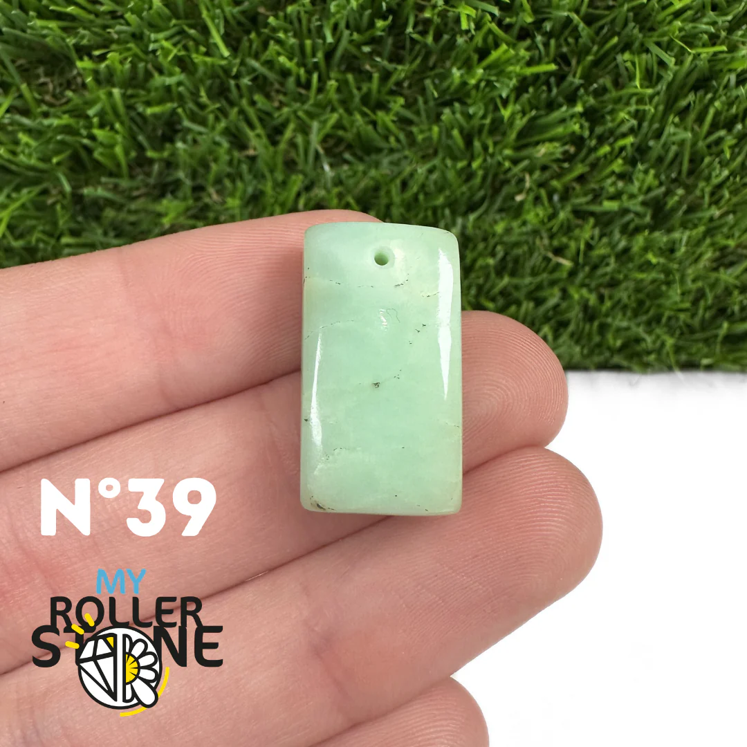 Pendentif Chrysoprase Percé - Image 41