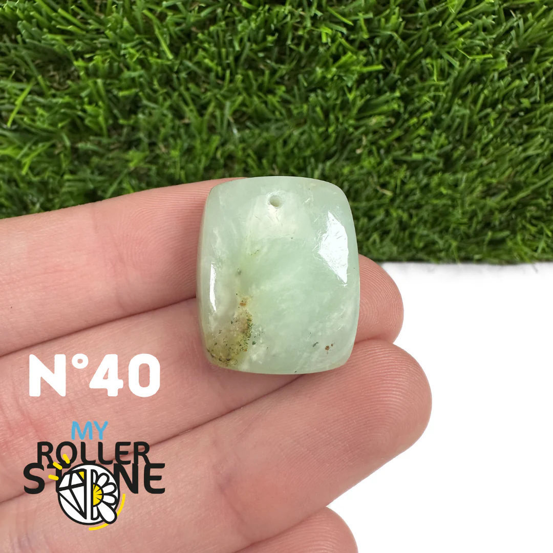 Pendentif Chrysoprase Percé - Image 42