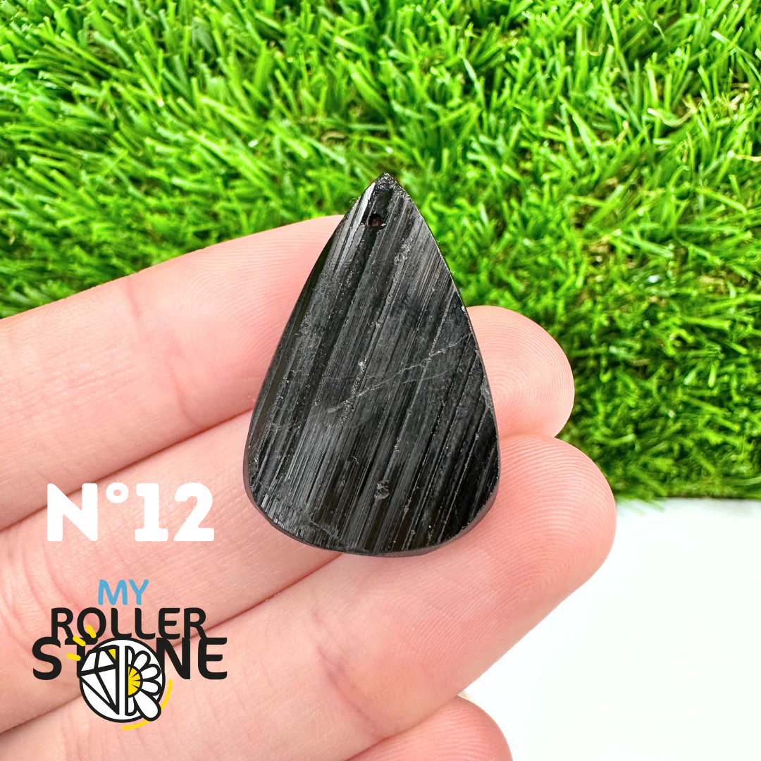 Pendentif Perce Tourmaline Noire 5A - Image 14